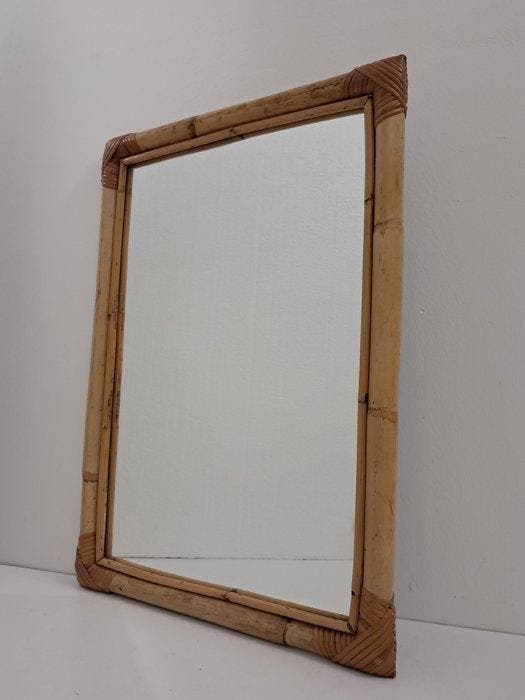 Miroir mural - Verre - Miroir mural vintage, Antiek en Kunst, Kunst | Designobjecten