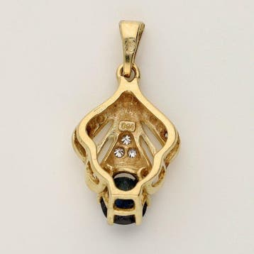 Sans prix de réserve - Pendentif - 14 carats Or jaune -