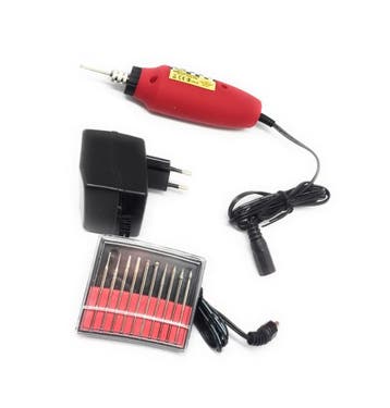 Graveerpen, complete set met 10 freesjes, Verzenden, Nieuw