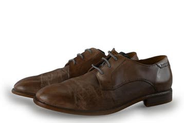 Bugatti Veterschoenen in maat 43 Beige, Kleding | Heren, Schoenen, Bugatti, Overige kleuren, Verzenden, Zo goed als nieuw