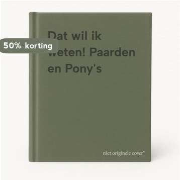 Dat wil ik weten! Paarden en Ponys 9789043823333, Verzenden, Gelezen