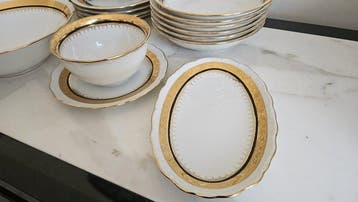 Limoges - Service de table pour 6 personnes (21) - Tirage, Antiquités & Art