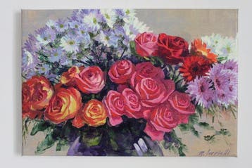 Rezo Iverielli (1981) - Bouquet Fiorito – Spatola dal Vivo