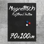 Krijtbord Buiten Magnetisch 70x100 cm, Verzenden, Nieuw