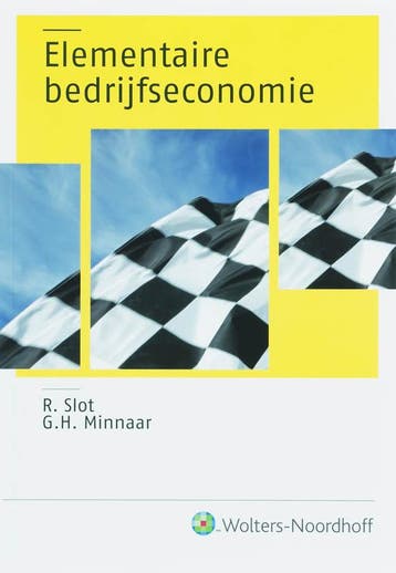 Elementaire bedrijfseconomie 9789001376383 R. Slot, Verzenden, R. Slot