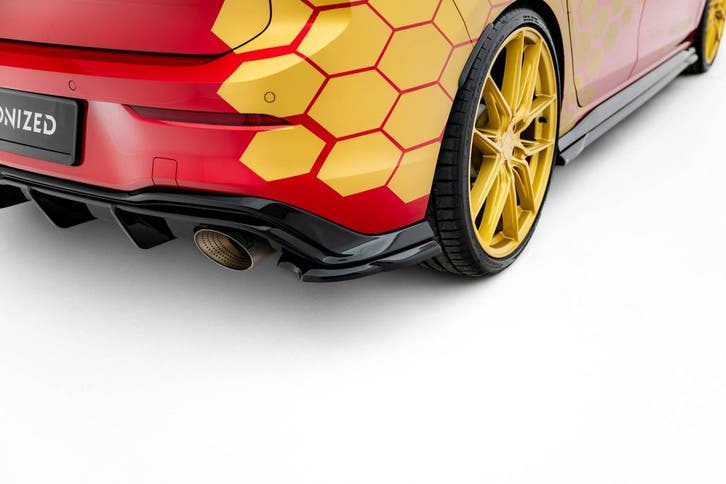 Rear Side splitter V.3 voor VW Golf 8.5 GTI Clubsport, Autos : Divers, Tuning & Styling, Enlèvement ou Envoi
