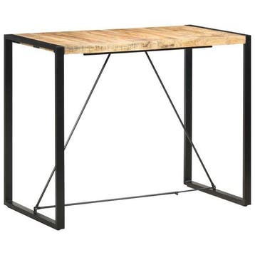 Massief mangohouten bartafel - Retour deal, weg is weg!, Verzenden, Zo goed als nieuw