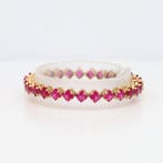 Bracelet - 18 carats Or jaune Rubis