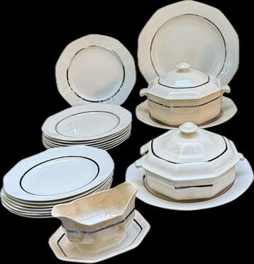 Tafelservies (33) - Porselein - Villeroy & Boch Mettlach