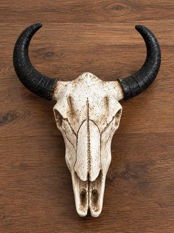 Wanddecoratie - Europa - Rustiek Bill Skull