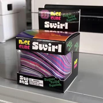 Nice Cube - Kubus Stressbal Knijpspeelgoed - Kneed - Squishy, Verzenden, Nieuw