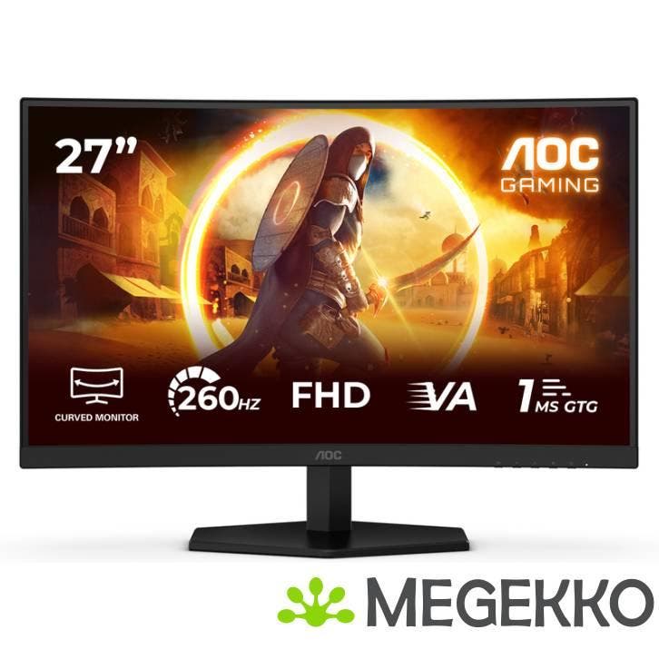 AOC Gaming G4 C27G42ZE 27  Full HD 260Hz VA Monitor, Computers en Software, Overige Computers en Software, Nieuw, Verzenden