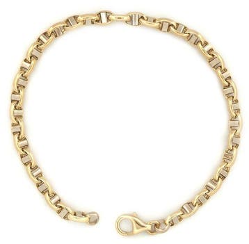 Vieri - Armband - 18 karaat Geel goud, Witgoud, Nieuw