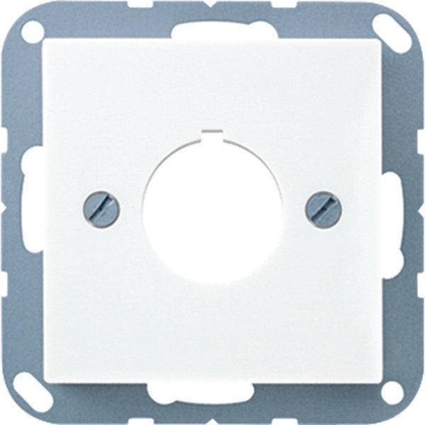 Jung AS500 Plaque Dinsertion Commutateur - A564WW, Bricolage & Construction, Électricité & Câbles, Envoi