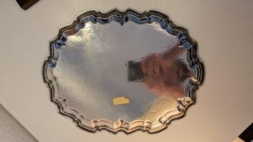 Meneses - Meneses - Dienblad - Verzilverd - Elegant zilveren
