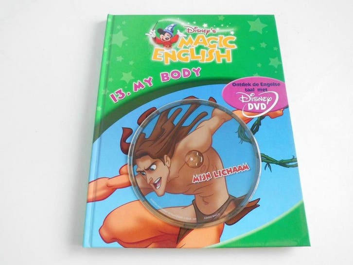 My body/ Mijn lichaam / Disneys magic English / 13 Disney, Boeken, Taal | Engels, Zo goed als nieuw, Verzenden