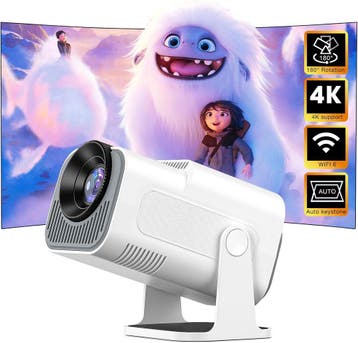 4K Mini Projector WiFi/BT | Retour deal | Sla je slag, Verzenden
