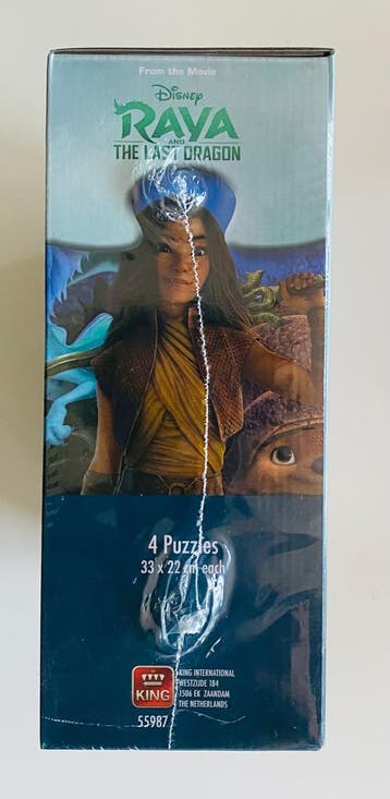 DISNEY RAYA AND THE LAST DRAGON 99 PUZZLE (TOYS), Gebruikt