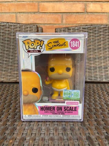 Funko - Funko Pop Funko Pop! Homer on Scale #1841 with Pop