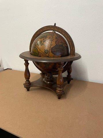 Terrestrial table globe - Made in Italy - 1960-1970