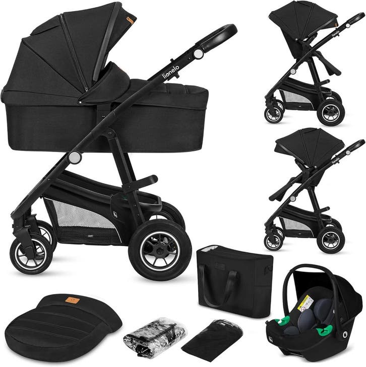 Lionelo 3-in-1 Buggy & Wieg | Tweede kansje | OP = OP, Kinderen en Baby's, Kinderwagens en Combinaties, Luchtbanden, Gebruikt