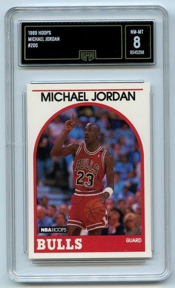 NBA Hoops - Lot of 2 - 1989 - GMA 8.5 - Michael Jordan - 2, Nieuw