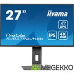 Iiyama ProLite XUB2792UHSU-B6 27  4K Ultra HD IPS Monitor, Verzenden, Nieuw