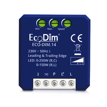 LED - dimmer - inbouwmodule - | - 0-250w - (rlc), Verzenden, Nieuw