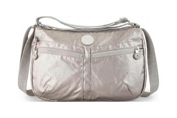 Kipling Schoudertas Zilver, Handtassen en Accessoires, Verzenden, Zo goed als nieuw