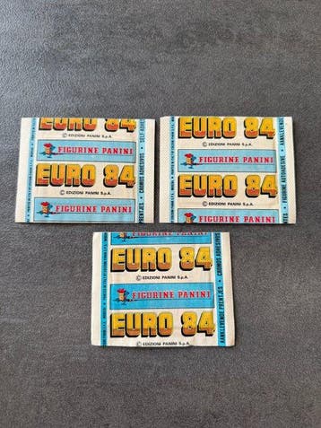 1984 Panini Originele verpakking - 3 Pack - Good (GD), Collections