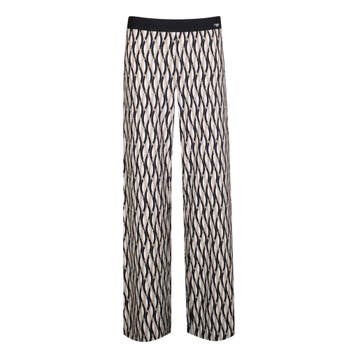 Cambio • wijde broek Allison golven • 36, Cambio, Bruin, Verzenden, Nieuw