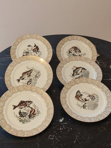 Bavaria - H. Wallenberg - Service de table pour 6 (6) -