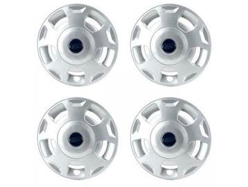 4x ORIGINAL Ford wielkap afdekkap 16 inch SILVER Transit 153, Ophalen of Verzenden, Nieuw