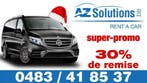 AZRental.be | Location Minibus 9P PROMO -60% T 0484/08.52.37