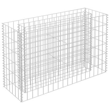Gabion plantenbak staal | -45% Retour Deal | Voor de snel..., Tuin en Terras, Verzenden, Zo goed als nieuw, Metaal, 60 tot 100 cm