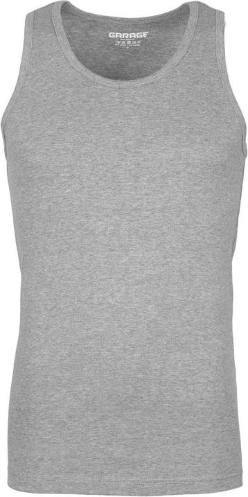 Garage Stretch Basic Singlet Grijs maat Maat 52/54 (L) Heren, Verzenden