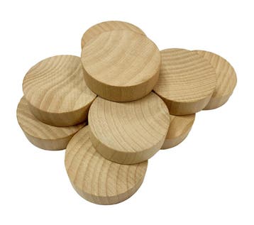 Set van 100 houten schijven (dia: 4 cm, dikte: 12 mm, schim, Verzenden, Nieuw