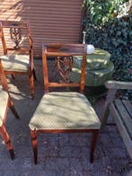 Stoel - Mahonie - H : 100 cm, Antiek en Kunst