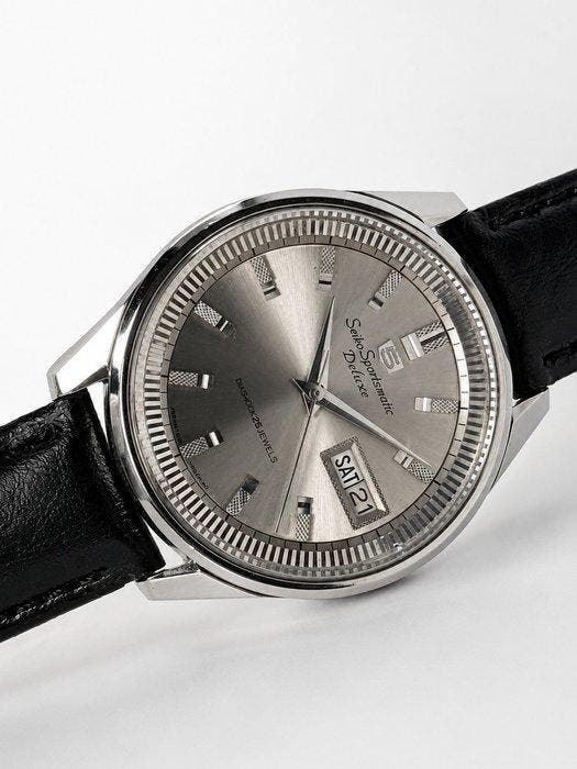 Seiko - Sportsmatic 5 Deluxe - Zonder minimumprijs -, Handtassen en Accessoires, Horloges | Antiek