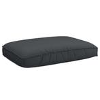 vidaXL Kussen Zwart 120 x 80 x 12 cm Oxford Stof, Huis en Inrichting, Woonaccessoires | Kussens, Verzenden, Nieuw