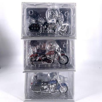 1:24 - Moto miniature (3) - 3 detailed miniatures of