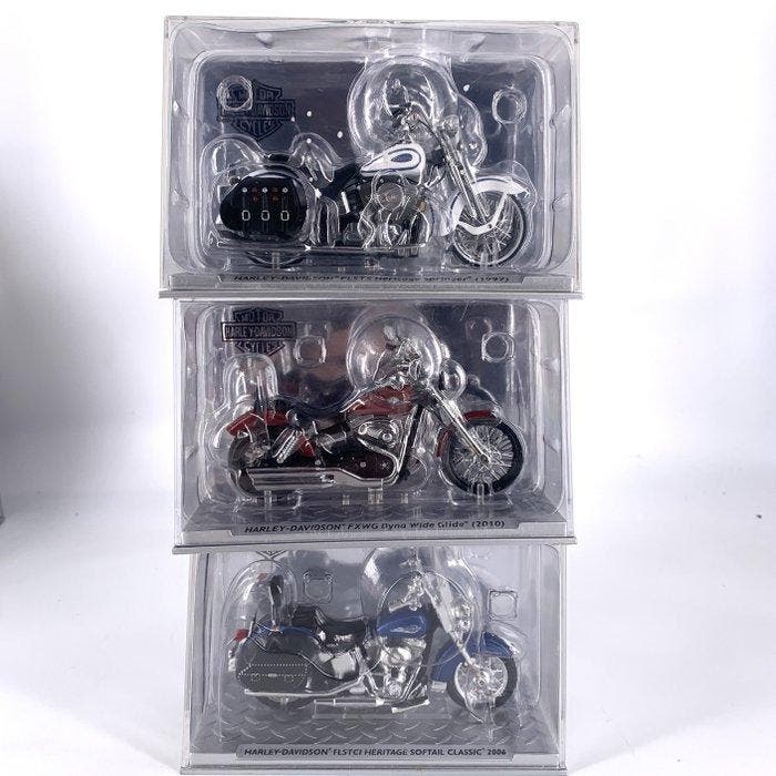 1:24 - Moto miniature (3) - 3 detailed miniatures of, Hobby & Loisirs créatifs, Voitures miniatures | 1:5 à 1:12