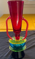 Memphis Milano - Ettore Sottsass - Vase - Verre - Vase sirio