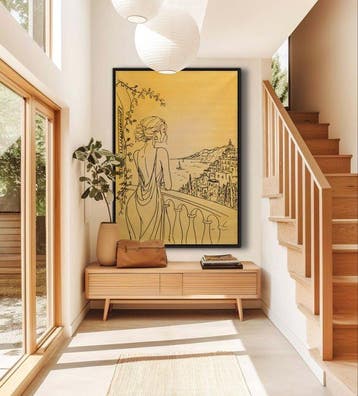 SOFIA BELLINI - MONACO MEMORIES - XXL, Antiek en Kunst, Kunst | Schilderijen | Modern