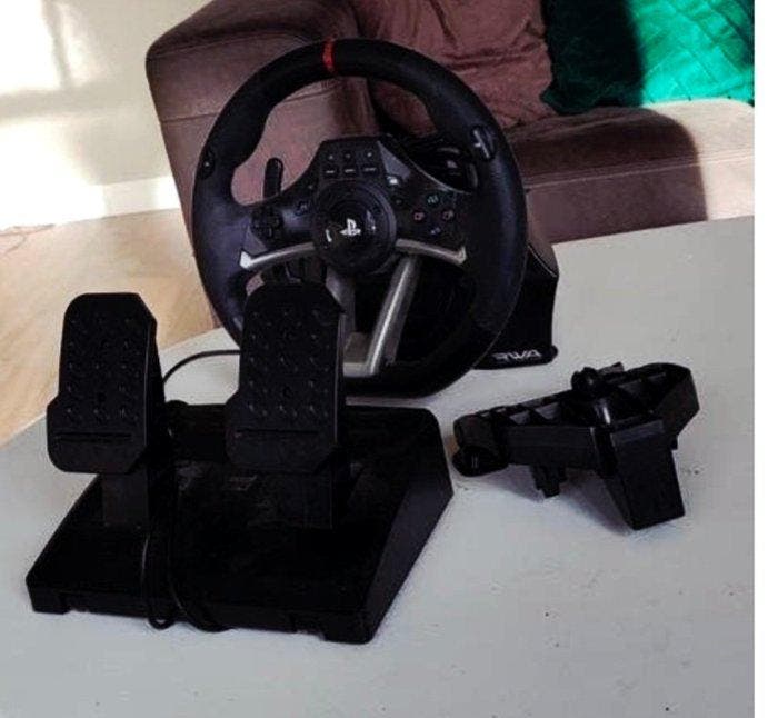 Sony, Hori - Racing Wheel PS3/PS4 - Hori Racing Wheel -, Games en Spelcomputers, Spelcomputers | Overige Accessoires