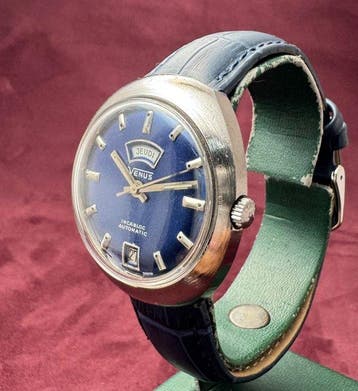Venus - Navy Blue Dial - Sans prix de réserve - Day-Date 21