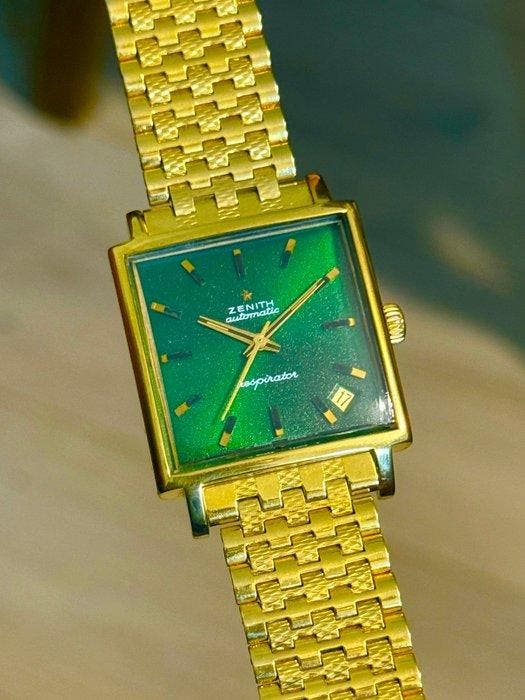 Zenith - Sans prix de réserve - Respirator JFK Automatic, Handtassen en Accessoires, Horloges | Antiek