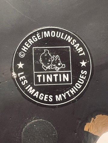 Tintin - 2 Figurine - Milou et le chat de Moulinsart (2e