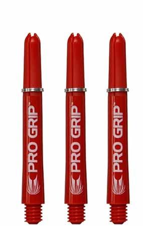 Target Darts – Pro Grip - Rood - 3 sets (Dart Shafts), Sport en Fitness, Darts, Ophalen of Verzenden, Nieuw, Shafts