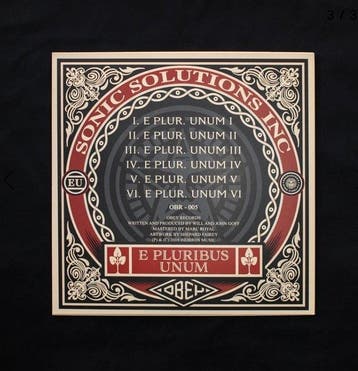 Shepard Fairey (OBEY) (1970) - E Pluribus Unum